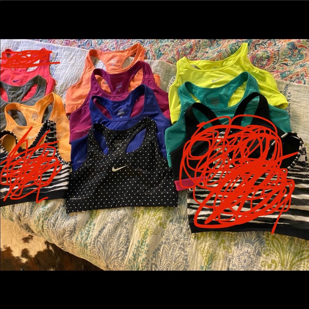 Nike sports bras